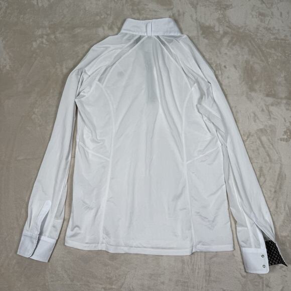 Ariat Pro Series Equestrian Sunstopper White 1/4 Zip LS Shirt Women's Size Large - Picture 5 of 8